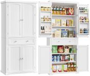 VASAGLE Pantry Cabinet, 71.7-Inch H