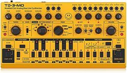 Behringer TD-3-MO-AM “Modded Out” Analog Bass Line Synthesizer with VCO, MIDI-Controllable VCF and Sub-Harmonics Oscillator, Compatible with PC and Mac