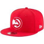 New Era NBA 9FIFTY Adjustable Snapback Hat Cap One Size Fits All, Atlanta Hawks, One Size