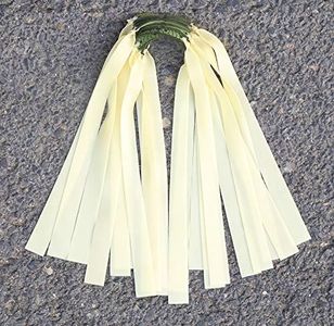 Obert 10pcs Slingshot Flat Bands Replacement White Slingshot Bands 0.65mm Thickness Hunting Catapult Elastic Bungee for 8mm 9mm 10mm 11mm12mm 13mm 14mm 15mm Slingshot Ammo