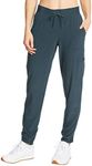 Champion C9 Women's Woven Training Pants, Trekking Gray, L