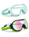 Aegend 2 Pack Swim goggles for Kids