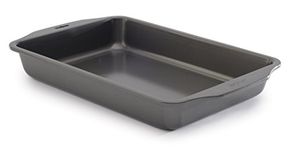 Norpro Nonstick 13 Inch Rectangular Cake Pan, 13in/33cm x 9in/23cm x 2in/5cm, Multicolor