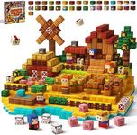 idoot 200PCS Magnetic Building Blocks Set, Farm Themed Animal Magnetic Blocks STEM Toys, Montessori Education for Boys and Girls, Christmas and Birthday Gifts for 3 4 5 6 7 8 9 10 11 12 Years Old