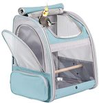 Bird Backpack Carrier with Stand Pe