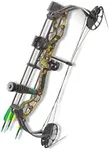 PSE ARCHERY, Mini Burner Compound Bow, Mossy Oak Country Camo, Right Hand, 40#