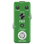 Rowin Guitar Fuzz Pedal Special Analog Fuzz Effect Pedals For Electric Guitar Plump And Rich Mini Size Wtih True Bypass