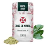 Cruz de Malta Yerba Mate Tea – 1kg (2.2 lbs) Loose Leaf – Traditional Argentine Herbal Tea – Smooth Flavor, Naturally Sourced – USA Specific Packaging – Gluten-Free – Large Leaf Low Dust Yerba Mate
