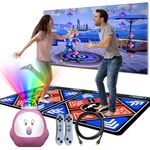 YRPRSODF Flannel Dance Mat for Kids and Adults, Electronic Dance Pad for TV, Camera Dancing mat for Exercise&Game,Plug& Play game for kids,Gifts for Girls & Boys Ages 3+