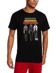 FEA Men's Beastie Boys Adult Short Sleeve T-Shirt, Sabotage Black, Large