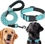 AOMZKOL Dog Collar and Leash Set - 