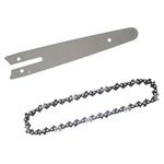 SECRET DESIRE Guide Saw Chain and Guide Bar for Cutting Plywood Carving Laminated Flooring 6Inch