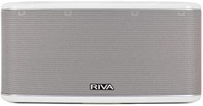 RIVA Upgraded Festival Wi-Fi Bluetooth Hi-Fi speaker, 10 drivers, 200 watts, Support Chromecast, Airplay2, Spotify streaming audio, Multi-room Music, Optical, USB and 3.5mm Aux-in Connectivity (White)