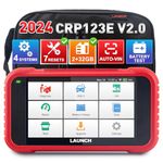 2024 LAUNCH CRP123E V2.0 OBD2 Code Reader for 4 System Engine ABS SRS Transmission, Car Diagnostic Tool with 7 Reset Function Oil SAS Throttle Adaptation Battery Test OBDII Scanner Lifetime update