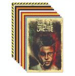 Friends Office Automation Paper Fight Club Movie Poster (350 GSM Matte Laminated, 12x18-Inches, Multicolour)