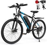 VARUN Electric Bikes for Adults, 27.5" Electric Mountain Bike with 48V 624Wh Battery, 55Nm 250W Motor, LCD Display, 5 Riding Mode, M27-1 E-Bike with 21 Speed Gear, Mileage up to 100KM