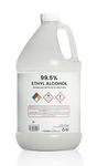 Ethyl Alcohol 99.5% Denatured 40-B 200 Proof Alcohol by Natural Cosmetic Labs | Made in The USA | Gallon - Pack of 1