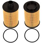 HIFROM (Pack of 2) Replacement Oil Filter 68229402AA Compatible with 2014-2019 Ram 1500 3.0L EcoDiesel Engine Replaces 68109834AA 68492616AA CH11794 P1014 HU7018Z WL10060