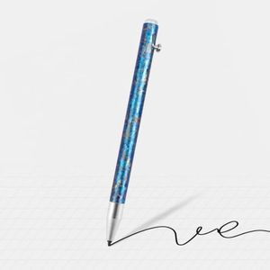 Titanium Magnetic EMR Stylus for E-Ink Devices, Retractable Magnetic Digital Pen with Precision Fine Tip, Lightweight Writing Pen Compatible with Remarkable 2, Kindle Scribe, BOOX, Supernote,Blue