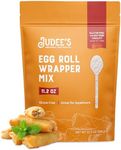 Judee's Egg Roll and Wonton Wrapper Mix - 11 oz - Great for Frying Crispy Egg Rolls or Steaming Savory Wontons - Delicious and 100% Gluten Free - Ideal for Appetizers and Asian Dishes