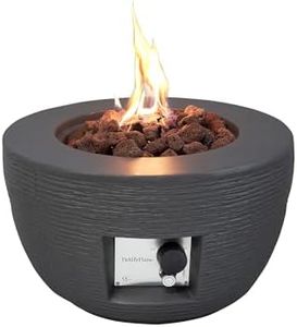 Field & Flame Marilla Gas Fire Pit in Grey