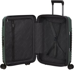 Samsonite Intuo Spinner S Expandable Hand Luggage 55cm, Olive Green