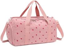 BLUBOON Duffle Bag Girls Kids Cute Gym Bag with Shoes Compartment & Wet Separation Waterproof Sports Overnight Travel Bag