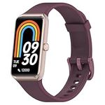 Fitness Tracker 1.47’’ Full Touchscreen Activity Tracker with Heart Rate Blood Oxygen Blood Pressure Sleep Monitor Step Calorie Counter Pedometer Smartwatches for Android and iOS Women Men (Purple)