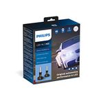 Philips Ultinon Pro9000 LED Car Headlight Bulb (H3), set of 2