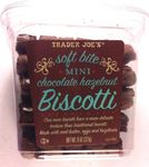 Trader Joe's Chocolate Hazelnut Biscotti - 8 Oz (4-pack)