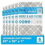 20x30x1 Air Filter (6-PACK) | MERV 