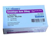 Envelope Arm Sling - Large 8.5" x 17.5" - for Adults - MediChoice - Blue