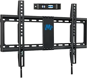 Mounting Dream TV Mount Fixed for Most 42-84 Inch Flat Screen TVs, TV Wall Mount Bracket up to VESA 600 x 400mm and 132 lbs - Fits 16"/18"/24" Studs - Low Profile and Space Saving MD2163-K