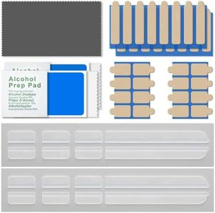 Privacy Screen Adhesive Strips and Slide Mount Holder Tabs for Computer Monitors and Laptops - Easy On-Off Your Security Filter with Replacement Kit for Monitor Laptop Privacy Protector
