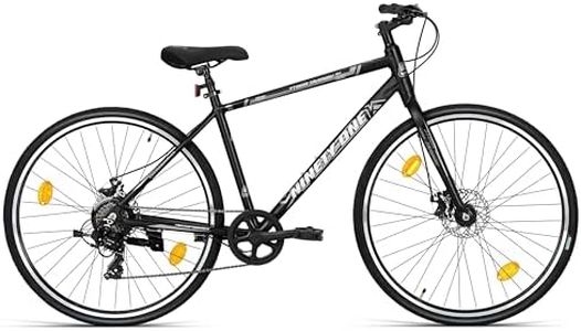Ninety one Storm Shadow Cycle in 29t 700c in Full Alloy Frame Wheel Size with Dual disc Brakes with 7 Speed Shi-Mano Gear for Extra Smooth Riding