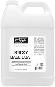 PRO NAIL - Sticky Base Coat Nail Polish, 128 Oz - Bulk Refill Gallon