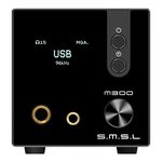 S.M.S.L M300SE HiFi Headphone Amplifier, 2PCS of CS43131 MQA Audio DAC, USB/Optical/Coaxial/Bluetooth Input DSD MQA XMOS Balanced XLR Output THD+N 0.00013% with Remote Control