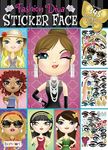 Bendon 42423 Fashion Diva Create-a-Face Sticker Book