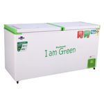 ROCKWELL 550DDUC, 5 Star, Convertible GREEN Deep Freezer, Double Door, with 10 yrs. Warranty on Cooling Coil and Upto 53% Power Saving