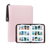 540 Pockets Photo Album Book for Fujifilm Instax Mini 12 11 9 8+8 7+ 90 50s 40 25 26 LiPlay EVO Instant Camera, Polaroid Snap/Snap Touch/PIC-300P/Z2300/ SocialMatic Zip Instant Printer (Pink)