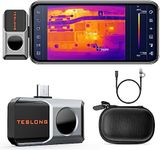 Thermal Camera Android - Teslong Thermal Imaging Camera, 50mK Heat Sensitivity, -59℉ to 1112℉ Testing Range, 6 Color Palettes, Ideal for Home and Industrial Use,Works for Android (256x192 Resolution)