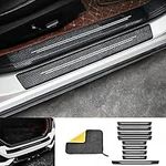 TACOPETS door sill protector, door sill scratch protection (for all car models) door sill protector, door sill trim（9PC）