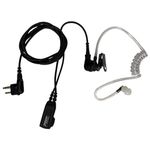 JTECH Secret Service Style Earpiece with Push-to-Talk (PTT)