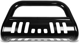 DNA Motoring BURB-012-BK BURB012BK 3" Front Bumper Push Bull Bar, Black