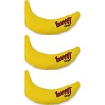 YEOWWW! DuckyWorld 100% Organic Catnip Leaf & Flower Cat Toy Banana 3 Pack