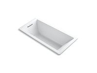 Kohler K-1821-0 Underscore 66 in. X 32 in. Drop in Bath, White