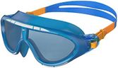 Speedo Kid's Rift Swimming Goggles, Blue/Orange, One Size