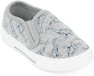 Simple Joys by Carter's Unisex Casual Slip-on Canvas Shoe, Light Grey, 10 Toddler (1-4 Years)