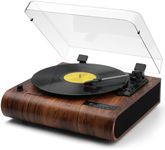 Vosterio Vinyl Record Player Blueto