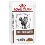 Royal Canin Veterinary Diet Cat - Gastro Intestinal Wet Cat Food Pouch 12 x 85g